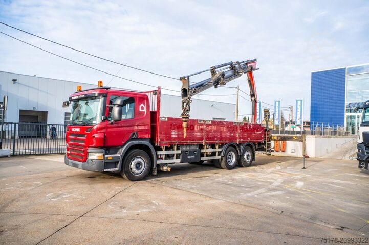 Open body SCANIA P280 - PK 15500/3xhydr.