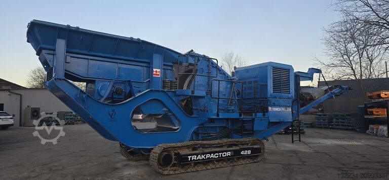 Mobile impact crusher on tracks Terex Pegson Trakpactor 428