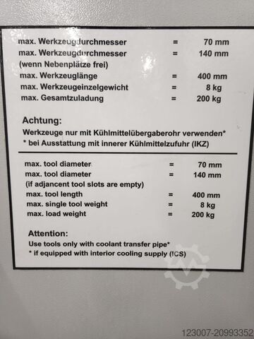 Portalfräsmaschine FOOKE Endura 905 Linear