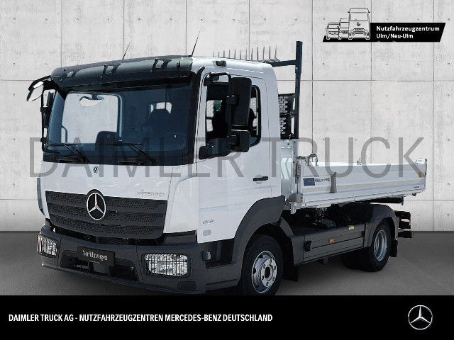 Three-way tipper van Mercedes-Benz Atego 821 K 4X2 Meiller Trigenius Klima AHK