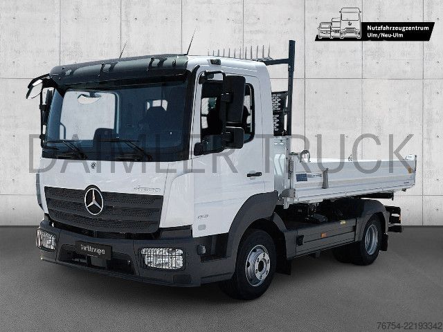 Three-way tipper van Mercedes-Benz Atego 821 K 4X2 Meiller Trigenius Klima AHK
