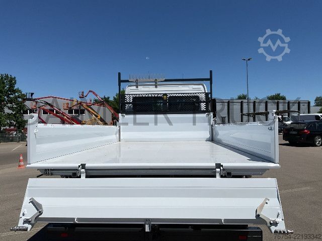 Three-way tipper van Mercedes-Benz Atego 821 K 4X2 Meiller Trigenius Klima AHK