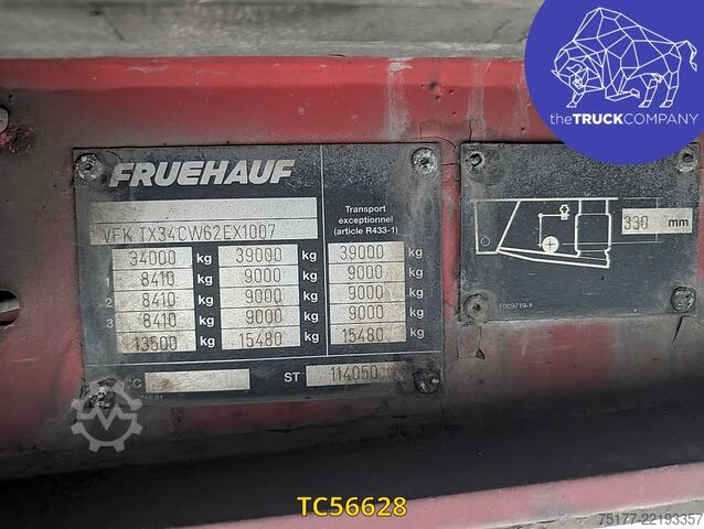 Sliding tarpaulins Fruehauf 