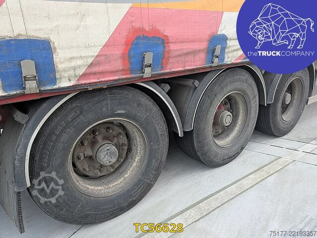 Sliding tarpaulins Fruehauf 