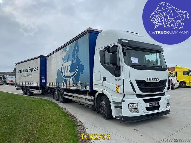 Sliding tarpaulin Iveco Stralis