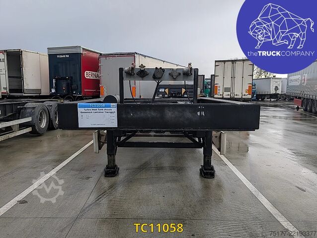 Container transportation Turbos Hoet Tank chassis Gooseneck