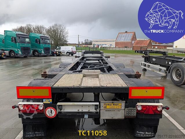 Container transportation Turbos Hoet Tank chassis Gooseneck