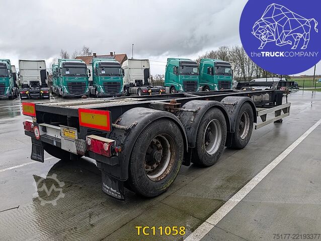 Container transportation Turbos Hoet Tank chassis Gooseneck