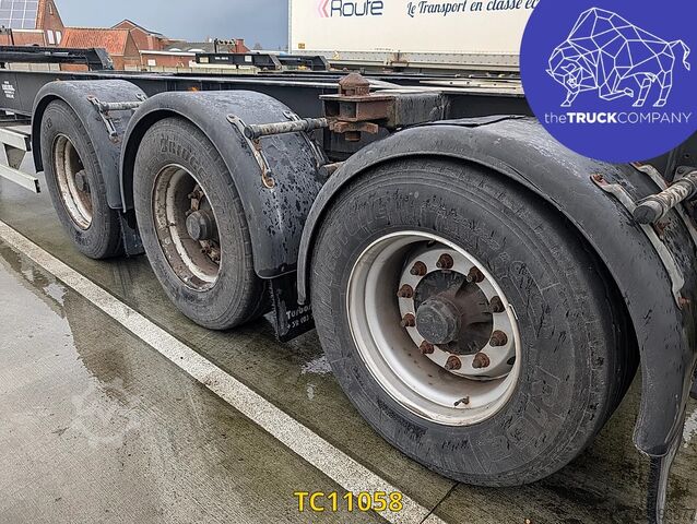 Container transportation Turbos Hoet Tank chassis Gooseneck