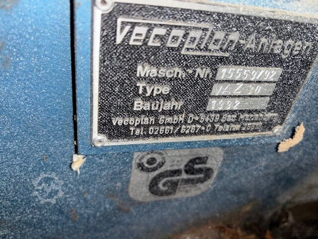 Single shaft shredder Vecoplan VAZ 80