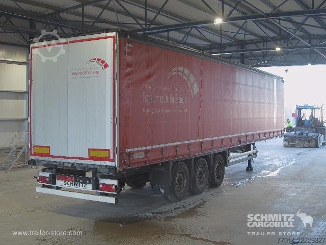 Open semitrailer with tarp Schmitz Cargobull Curtainsider Standard
