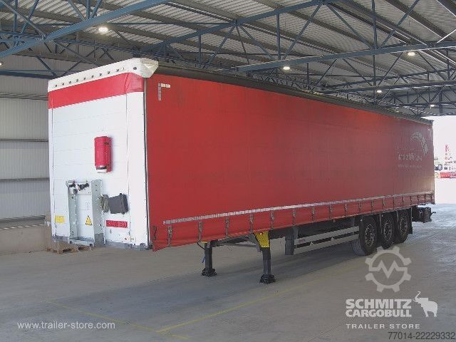 Open semitrailer with tarp Schmitz Cargobull Curtainsider Standard