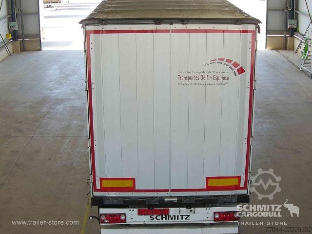 Open semitrailer with tarp Schmitz Cargobull Curtainsider Standard