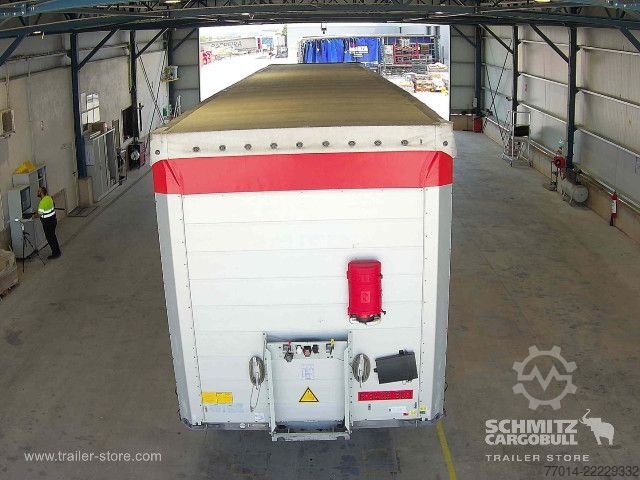 Open semitrailer with tarp Schmitz Cargobull Curtainsider Standard