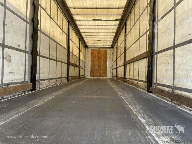 Open semitrailer with tarp Leci Trailer Curtainsider Standard