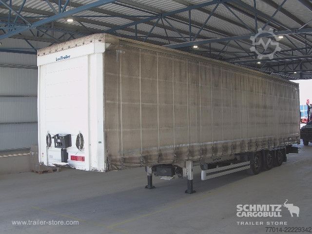 Open semitrailer with tarp Leci Trailer Curtainsider Standard