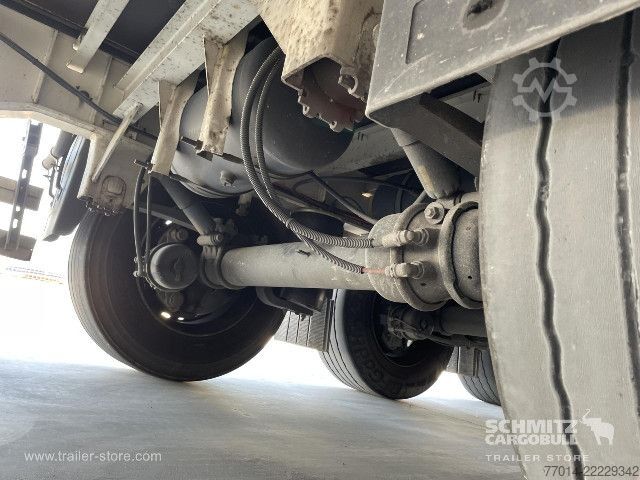 Open semitrailer with tarp Leci Trailer Curtainsider Standard