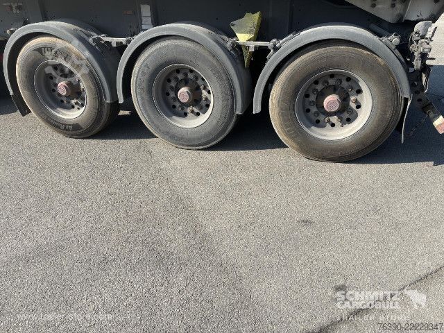 Tipper semitrailer Langendorf Semitrailer Tipper Alu-square sided body 24m³