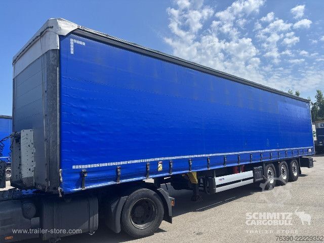 Open semitrailer with tarp Schmitz Cargobull Semitrailer Curtainsider Standard