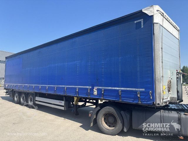 Open semitrailer with tarp Schmitz Cargobull Semitrailer Curtainsider Standard