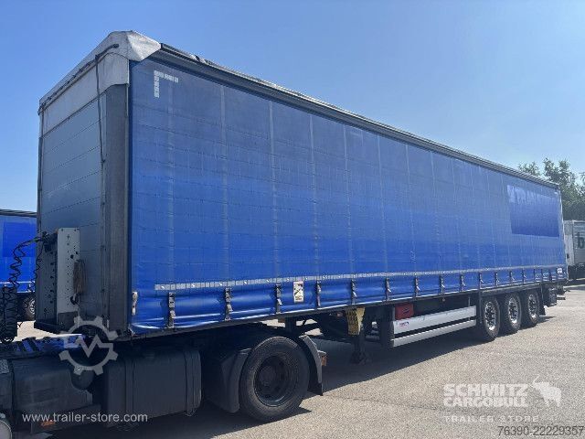 Open semitrailer with tarp Schmitz Cargobull Semitrailer Curtainsider Standard