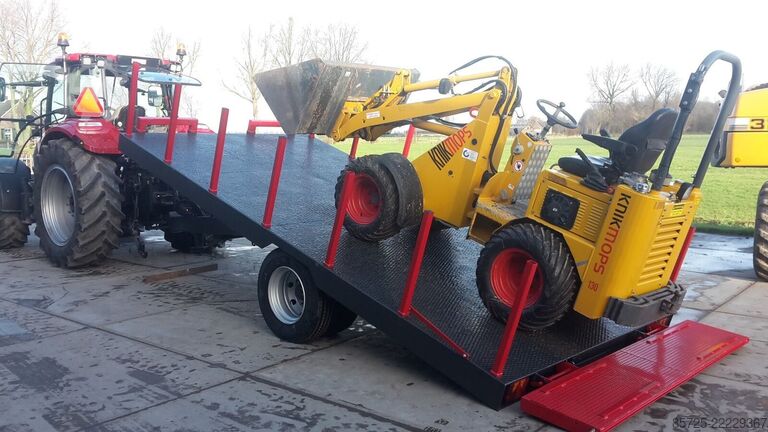Machine transporter  Oprijwagen 10 ton