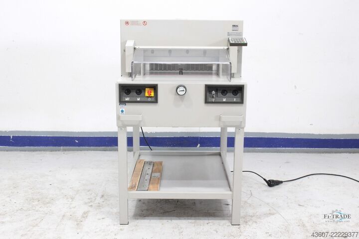 Schneidmaschine / Gullotine IDEAL 4850-95 EP