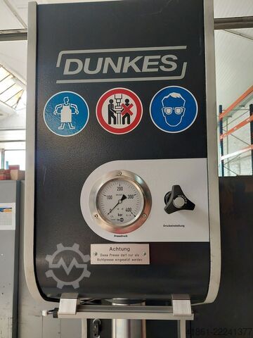 Hydraulic straightening press DUNKES HR 25