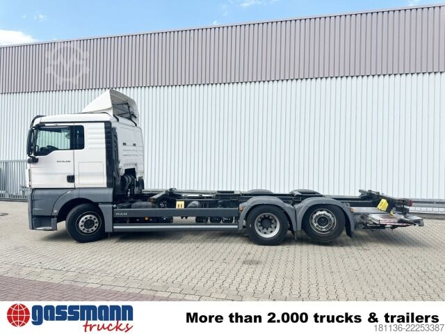 Swap body truck MAN TGX 26.400 6x2-4 LL, Intarder, Lenk-/Liftachse,