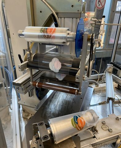 Heißprägemaschine mit Schwenkarm RS Druckmaschinen Typ rs 75  mit Schwenkarm