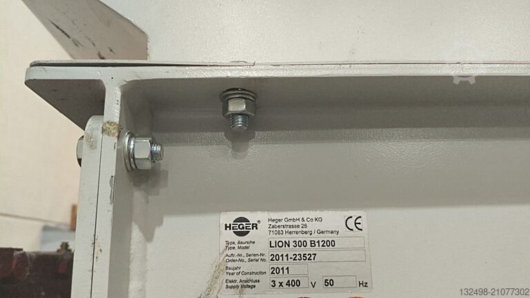 Zweiwellenzerkleinerer Heger LION 300 B1200