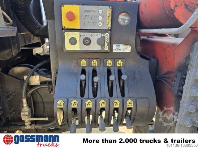 Kipper LKW MAN TGA 26.363 6x4 BB, PK 16502 C Kran, absattelbar,