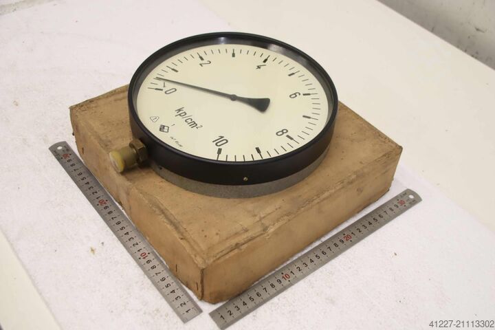 Manometer 0-10 bar TGL 1/BM 20 M 20x1.5 260 Ø