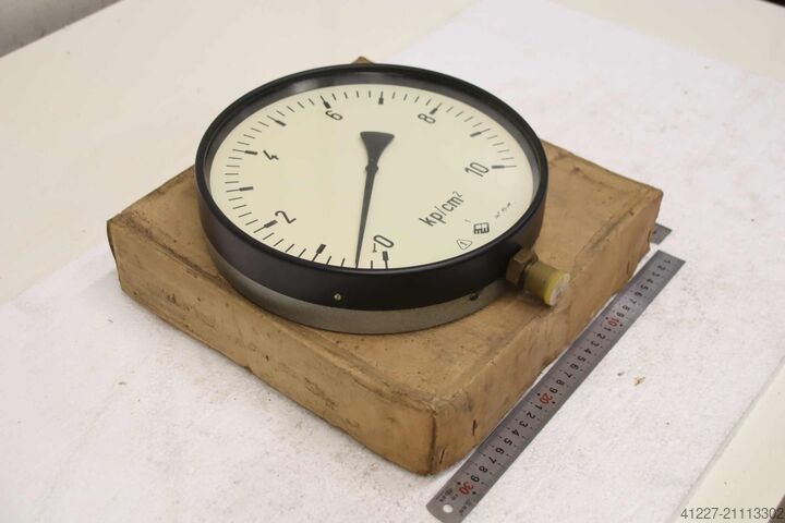 Manometer 0-10 bar TGL 1/BM 20 M 20x1.5 260 Ø