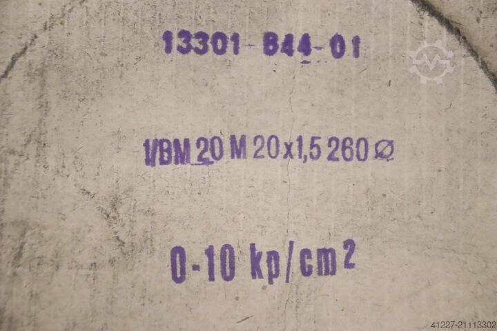 Manometer 0-10 bar TGL 1/BM 20 M 20x1.5 260 Ø