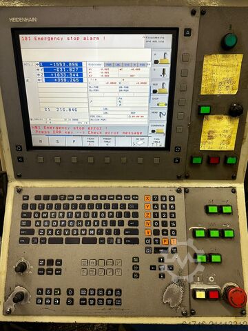 Bettfräsmaschine KIHEUNG KNC-RT 1000 with rotary tabel + atc