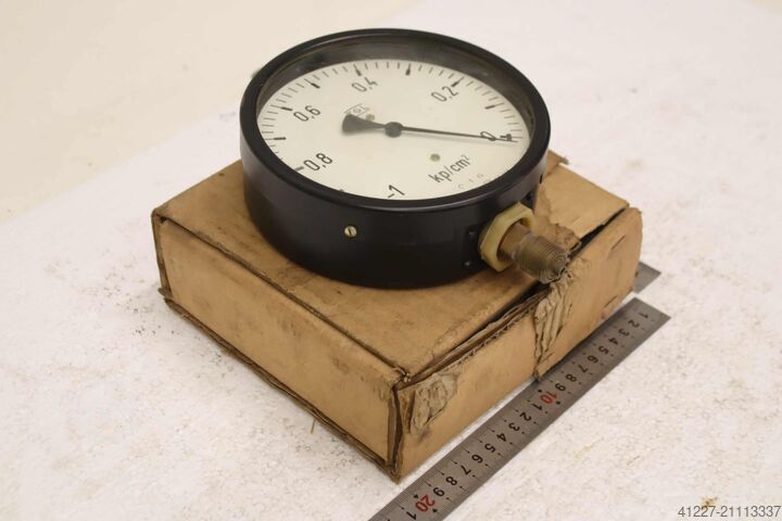 Manometer -1-0 bar / -1-0 kp/cm² TGL 1/BM 20/2 160Ø  -1-0 kp/cm²