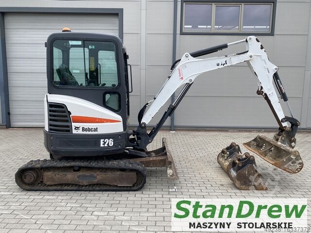 BOBCAT E26 EM 320mm tracked mini excavator BOBCAT E26 EM