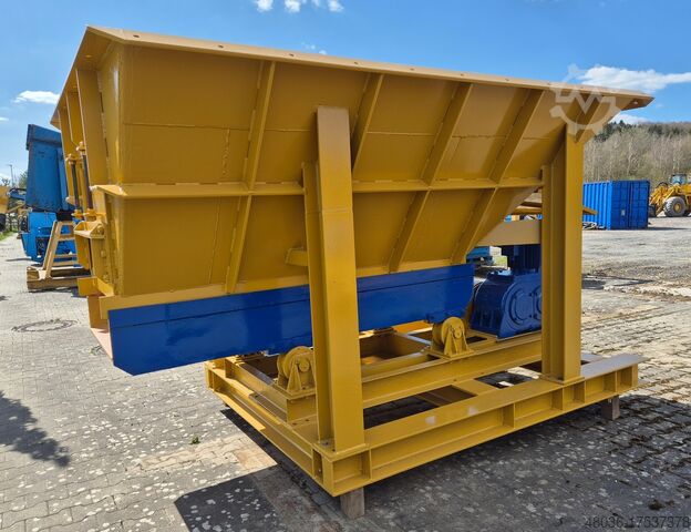 Bulk material conveyor Voest Alpine Schubwagenspeiser