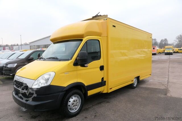 Transporter mit Koffer iveco Daily 35 S11 C30C AUTOMATIK KAMERA MAXI KAMERA Regale LUFT - EURO 5 - CoC