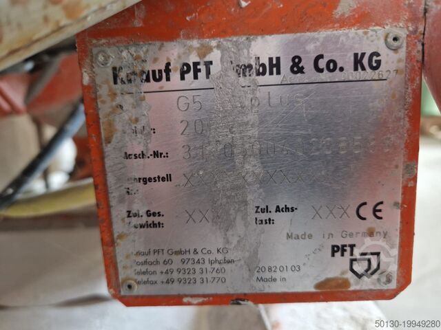 Cleaning machine Knauf PFT