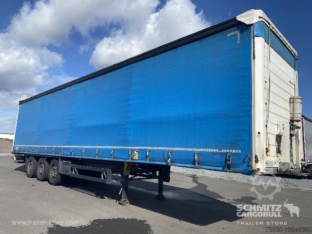 Open semitrailer with tarp Schmitz Cargobull Semitrailer Curtainsider Standard