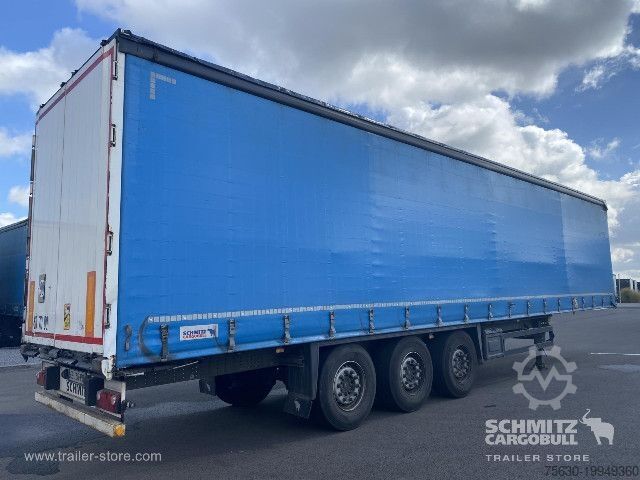 Open semitrailer with tarp Schmitz Cargobull Semitrailer Curtainsider Standard