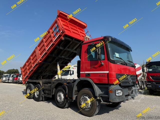 Tipper truck Mercedes-Benz Actros 4144K Kipper 20cbm 40Ton 8x4