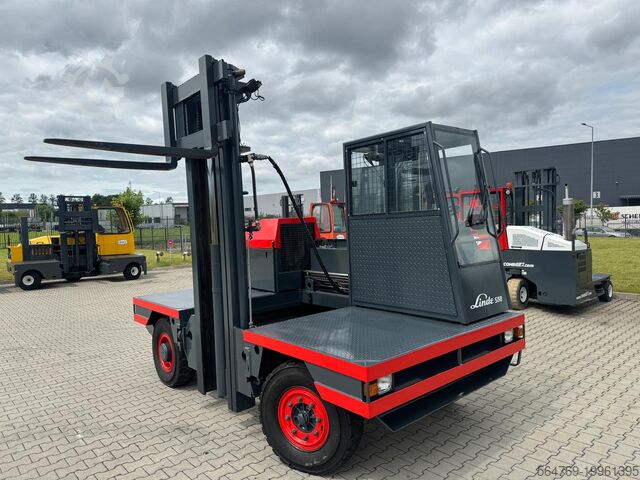 Side loading forklift Linde S50/ Mast with free lift