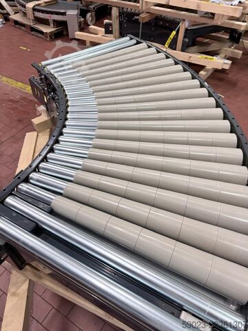 Roller conveyor curve, powered conveyor bend Vanderlande Kurve, Förderkurve 70 Grad