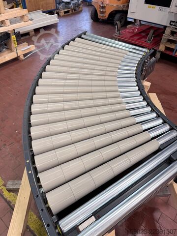 Roller conveyor curve, powered conveyor bend Vanderlande Kurve, Förderkurve 70 Grad