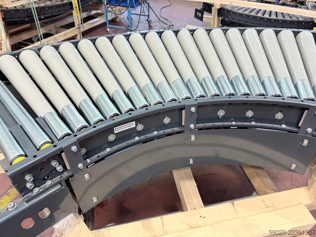 Roller conveyor curve, powered conveyor bend Vanderlande Kurve, Förderkurve 70 Grad