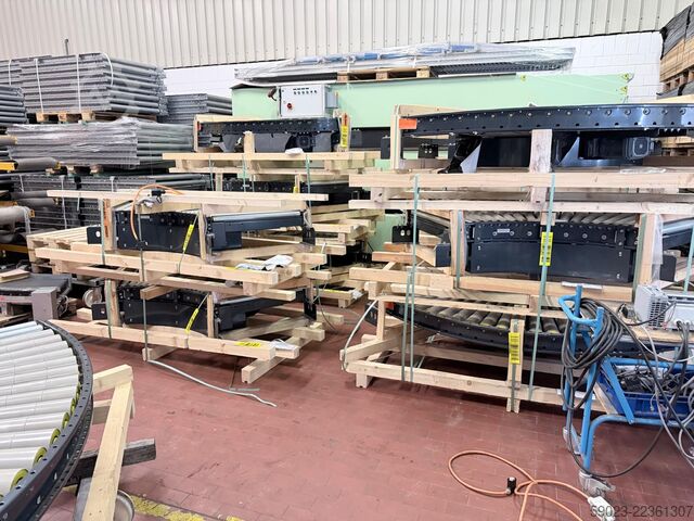 Roller conveyor curve, powered conveyor bend Vanderlande Kurve, Förderkurve 70 Grad