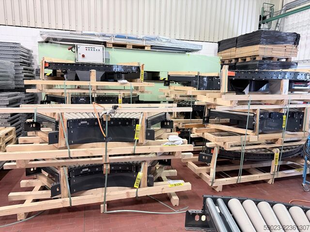 Roller conveyor curve, powered conveyor bend Vanderlande Kurve, Förderkurve 70 Grad